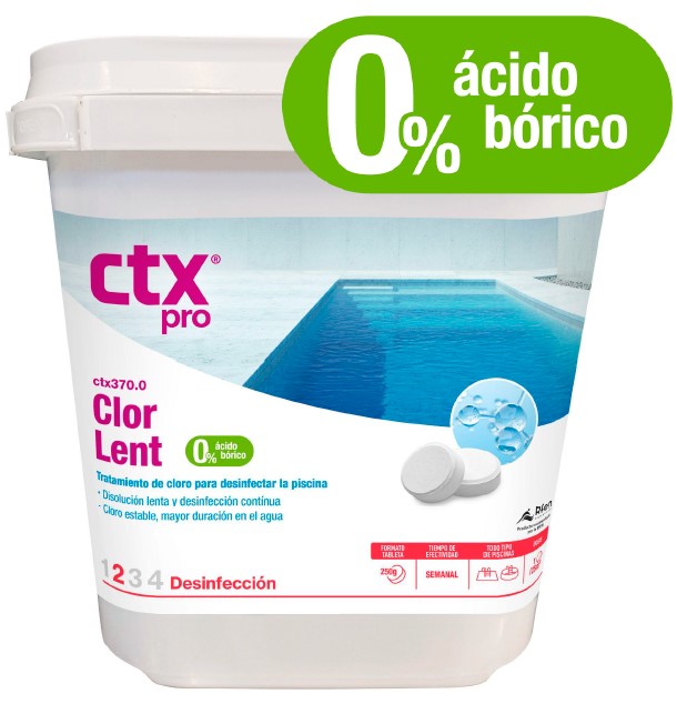 CTX-370 TRI CLORO TABLETAS CLORLENT 5KG
