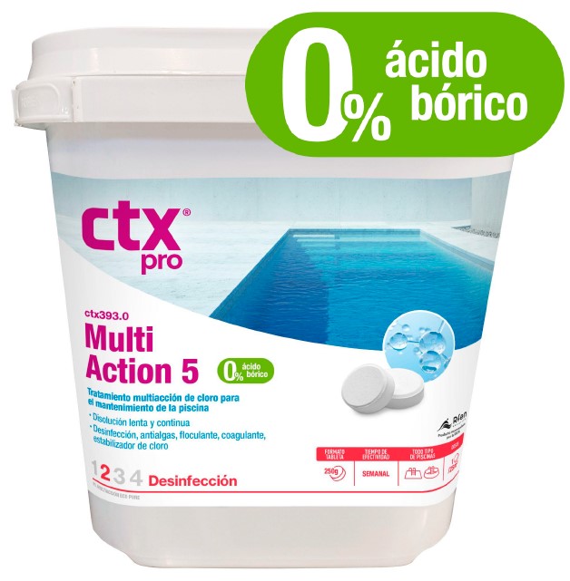 CTX-393 CLORO MULTIACCIÓN 5 TABLETAS 5KG
